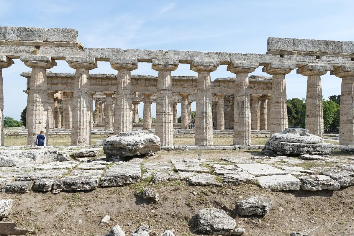 paestum, italy, ancient, salerno, architecture, temple, ruin, sightseeing, unesco, world heritage, unesco world heritage site, greek, historical, cilento, pilla